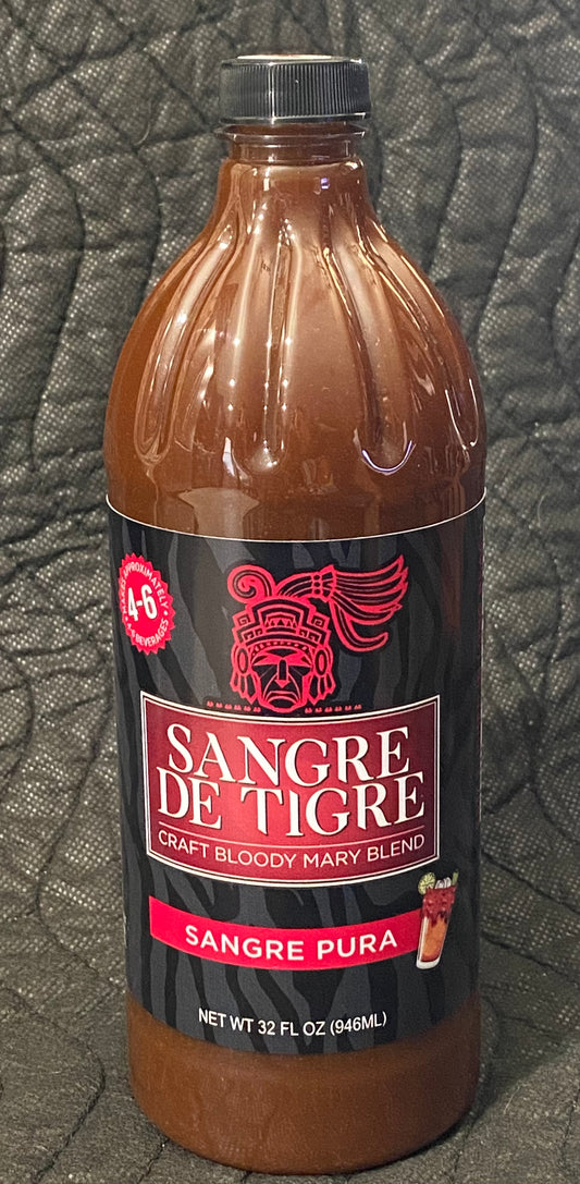 Sangre De Tigre Sangre Pura Craft Bloody Mary/Michelada Blend - 32 OZ